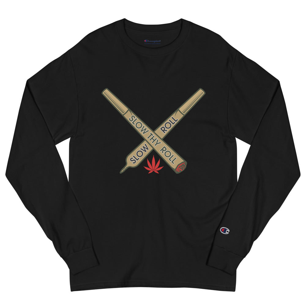 'Slow Thy Roll' X Champion Long Sleeve Shirt (Tan)(SP)