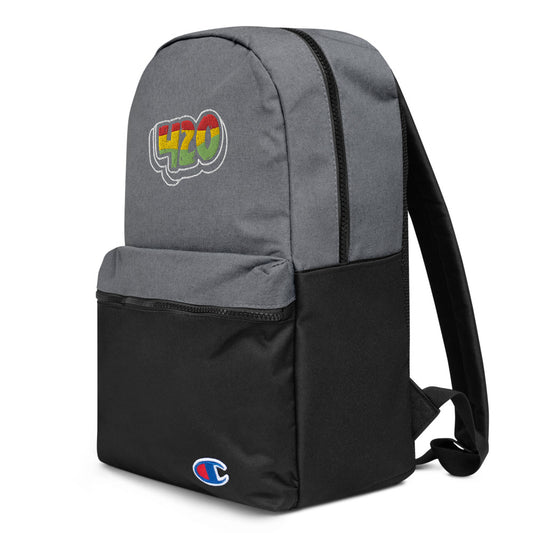 420  Embroidered Champion Backpack
