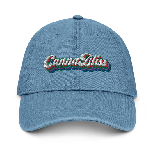 CannaBliss Denim Hat