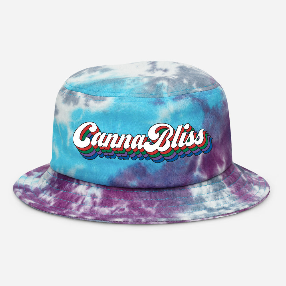 CannaBliss Tie-dye bucket hat