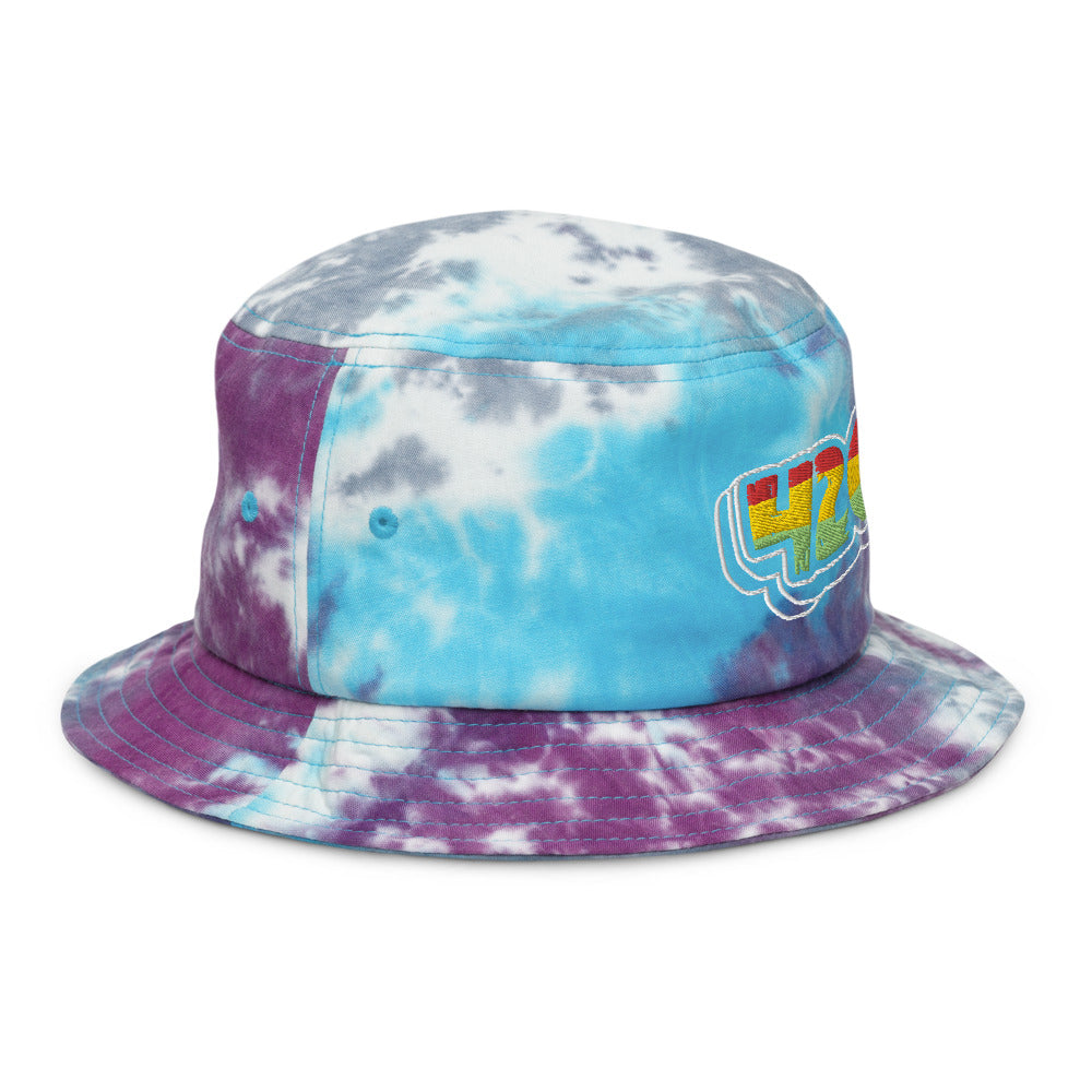420 Tie-dye bucket hat